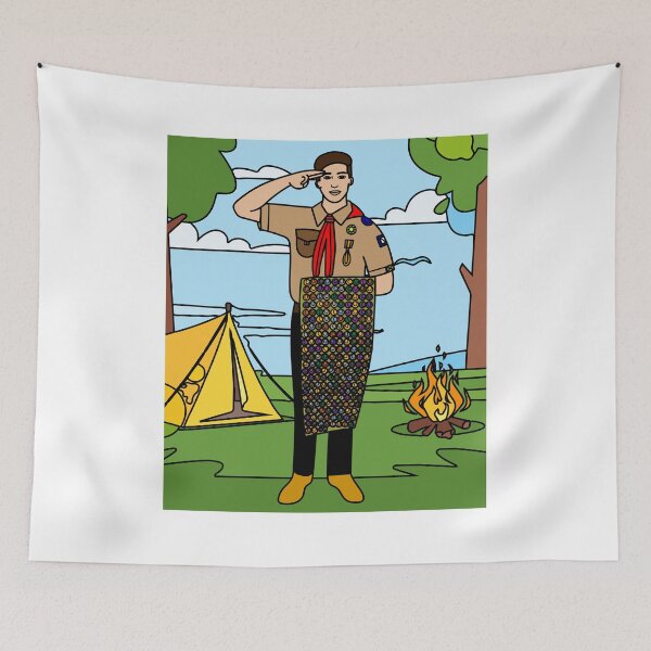 Item preview, Scouts Survival Nature Nature designed and sold by flofin.