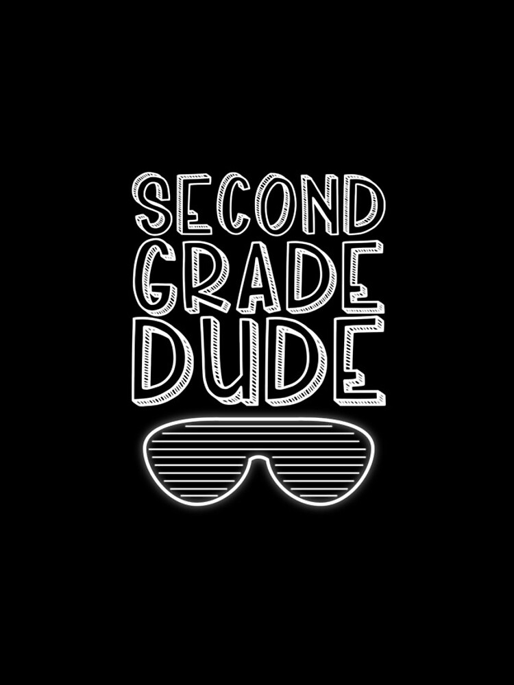 Aperçu 4 sur 4. Coque iPhone avec l'œuvre Second Grade Dude Back To School New 2nd Grade Student Gear créée et vendue par DynamicDesign.