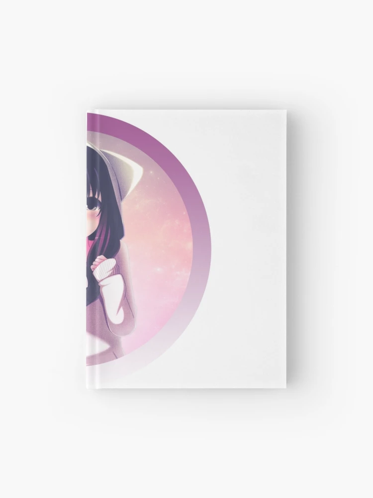 Cute anime girl Spiral Notebook by Aikeno