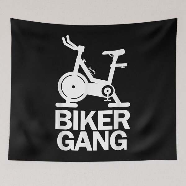 Item preview, Biker Gang Funny Spin Saying Gym Workout Spinning Class - Biker designed and sold by begin-again.