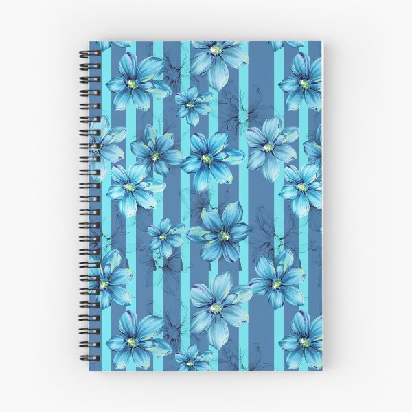 Item preview, Patrón floral en azul designed and sold by Oldbridge.