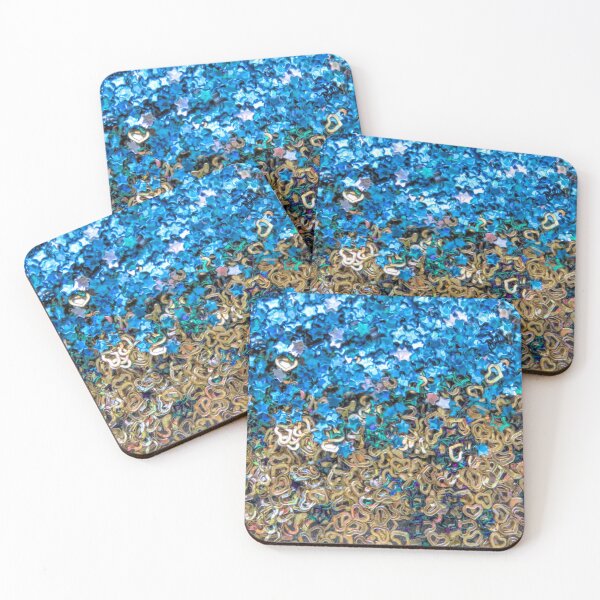 Item preview, Blue and Gold Glitter designed and sold by Elisabeth Lucas.