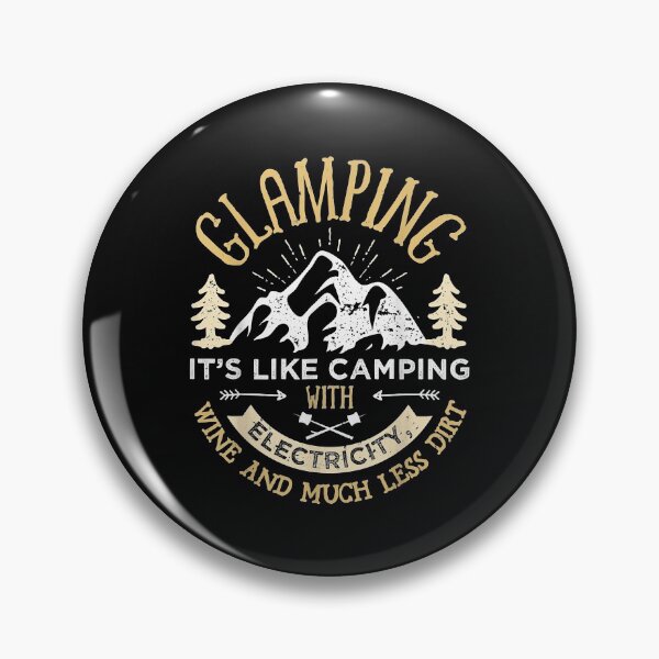 Item preview, Glamping Definition - Camping is my retirement plan designed and sold by begin-again.