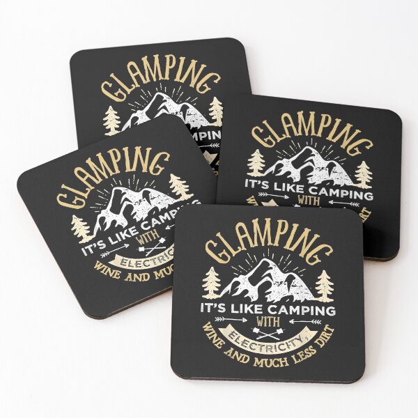Item preview, Glamping Definition - Camping is my retirement plan designed and sold by begin-again.