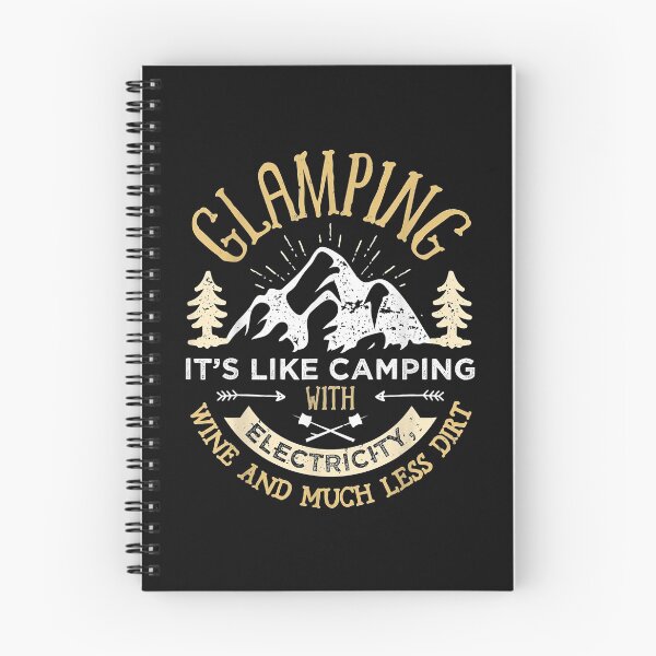 Item preview, Glamping Definition - Camping is my retirement plan designed and sold by begin-again.