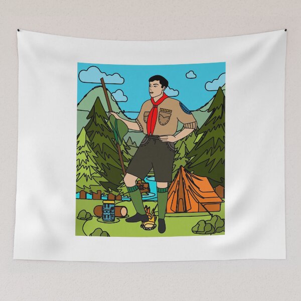 Item preview, Scouts Survival Nature Nature designed and sold by flofin.
