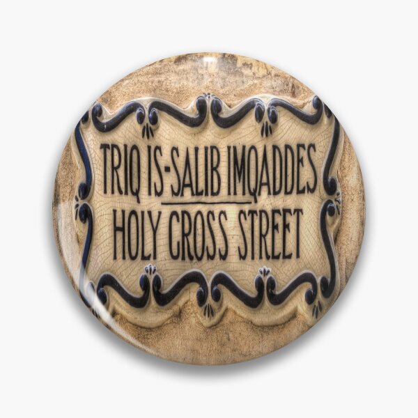 Item preview, Holy Cross Street Mdina Sign  designed and sold by Londonimages.
