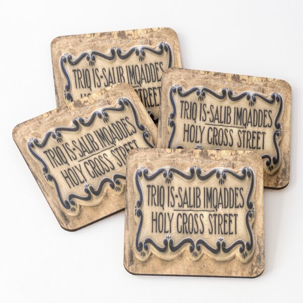 Item preview, Holy Cross Street Mdina Sign  designed and sold by Londonimages.