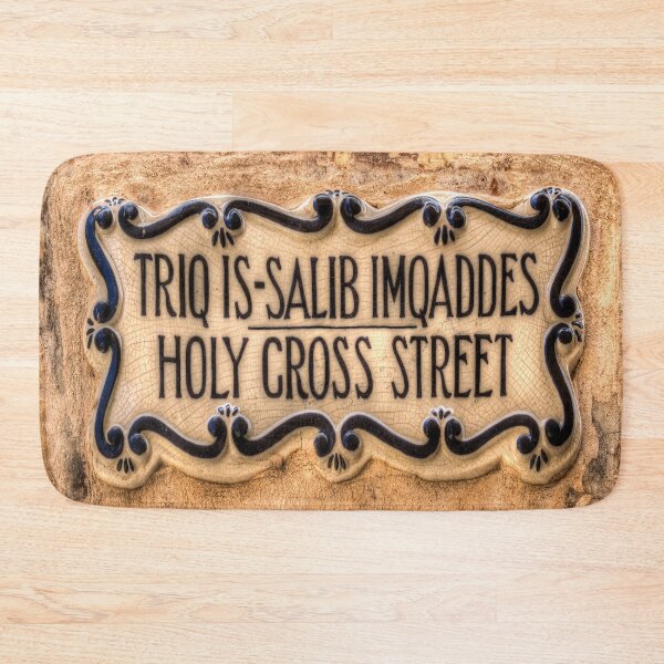 Item preview, Holy Cross Street Mdina Sign  designed and sold by Londonimages.