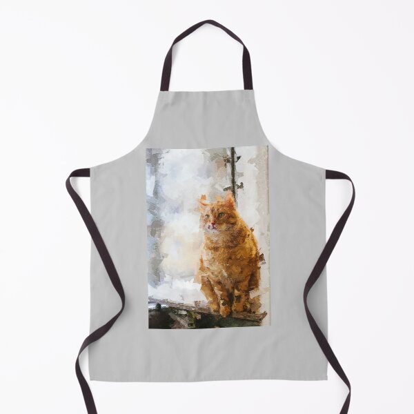 Item preview, Oil Painting Ginger Cat designed and sold by art-fox.
