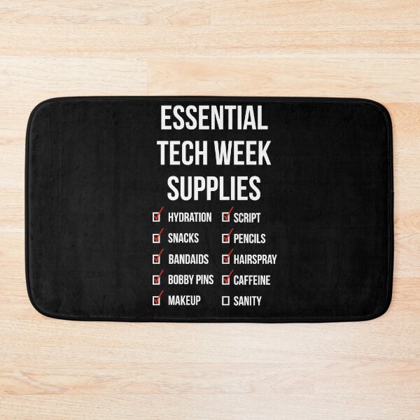 Item preview, Essential Tech Week Supplies designed and sold by Theatre Thoughts.