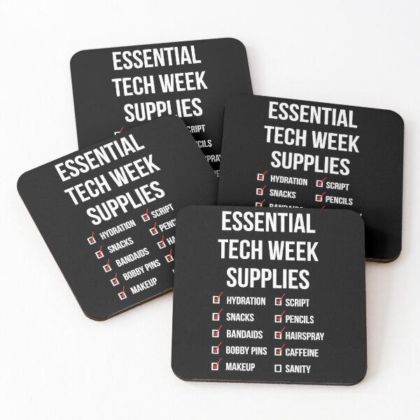 Item preview, Essential Tech Week Supplies designed and sold by Theatre Thoughts.