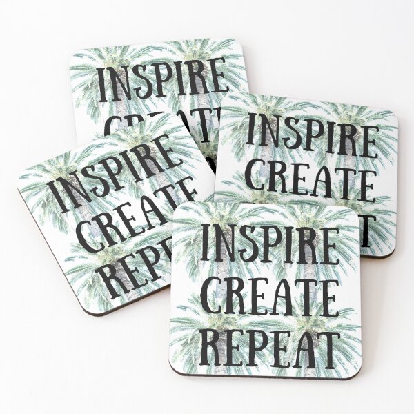 Item preview, Inspire, Create, Repeat designed and sold by theluckystore.