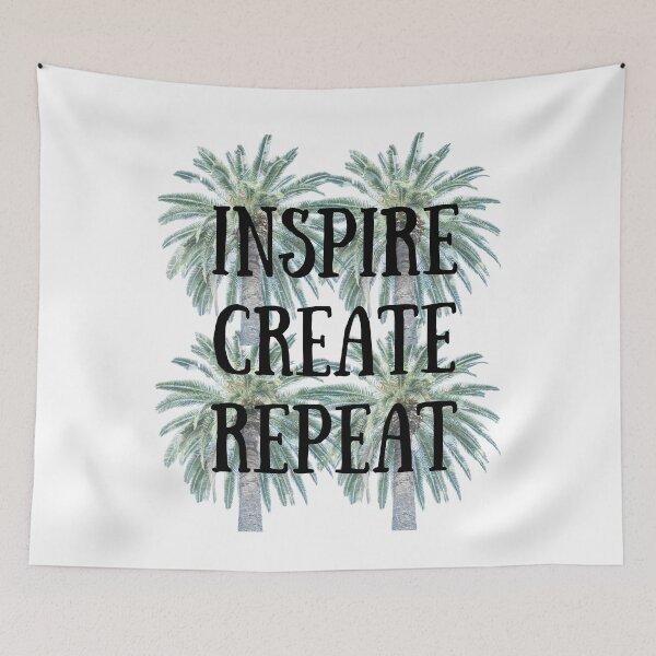 Item preview, Inspire, Create, Repeat designed and sold by theluckystore.
