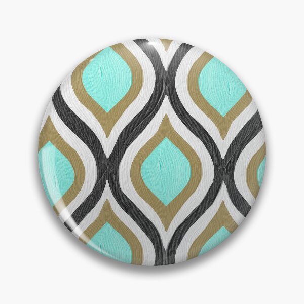 Item preview, Optical Waves – Mint & Neutral designed and sold by Cat Coquillette.