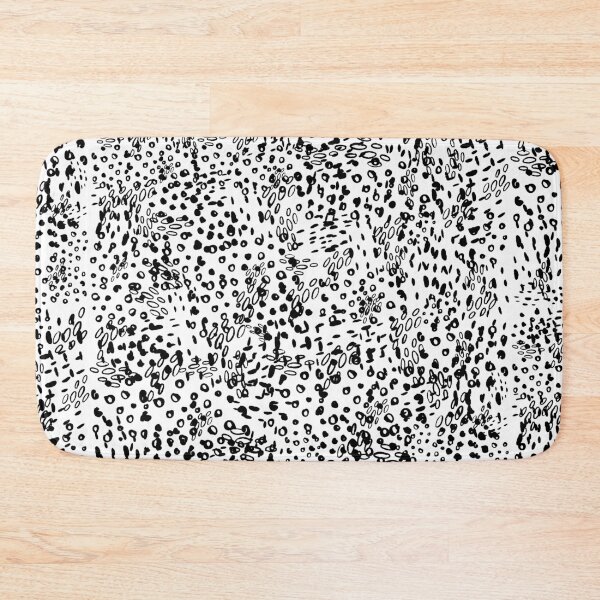 Item preview, Leopard Print - Black Spots and Circles designed and sold by RiadMannan.
