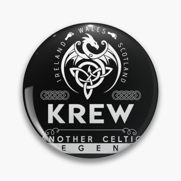 Item preview, Krew T-ShirtKrew Name T Shirt - Another Celtic Legend Krew Dragon Gift Item  designed and sold by TheKrewShop.