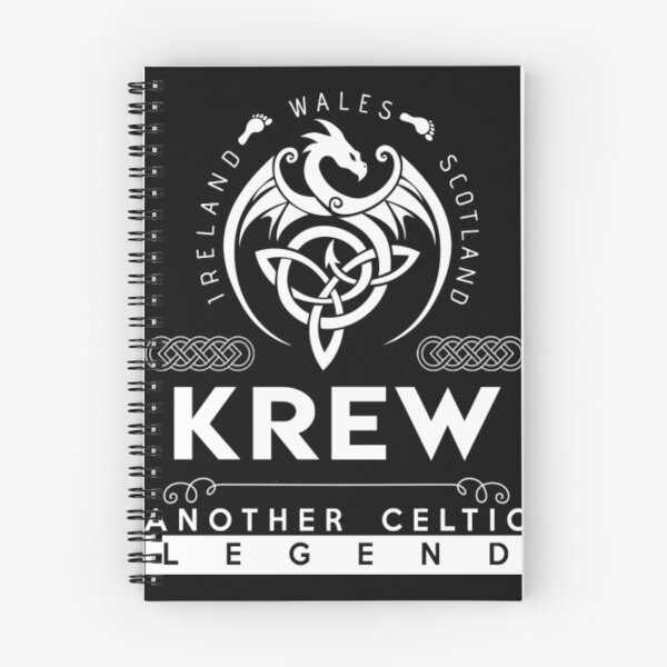Item preview, Krew T-ShirtKrew Name T Shirt - Another Celtic Legend Krew Dragon Gift Item  designed and sold by TheKrewShop.
