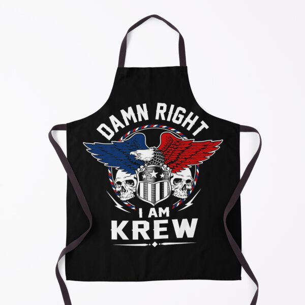 Item preview, Krew T-ShirtKrew Name T Shirt - Damn Right I Am Krew Gift Item Tee designed and sold by TheKrewShop.