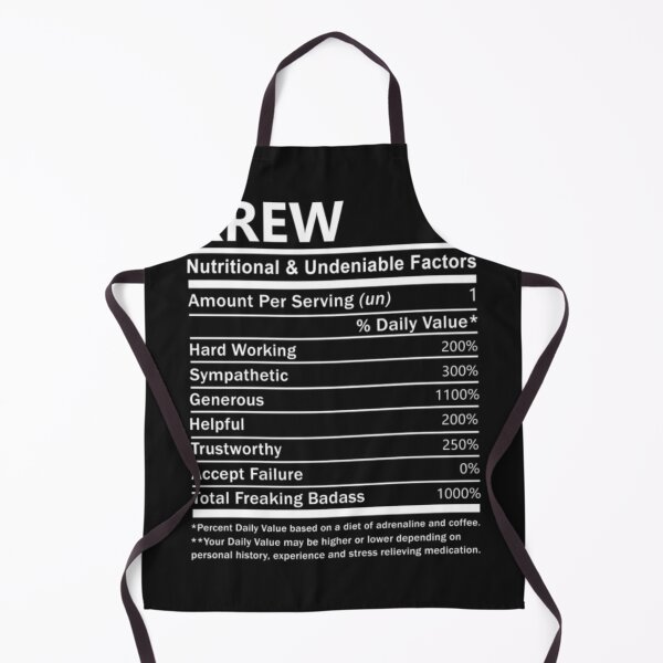 Item preview, Krew T-ShirtKrew Name T Shirt - Krew Nutritional and Undeniable Name Factors Gift Item Tee designed and sold by TheKrewShop.