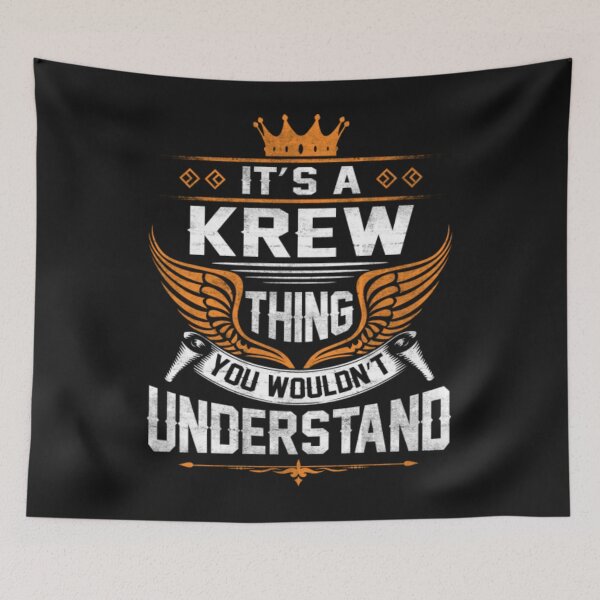 Item preview, Krew T-ShirtKrew Name T Shirt - Krew Thing Name You Wouldn't Understand Gift Item Tee  designed and sold by TheKrewShop.