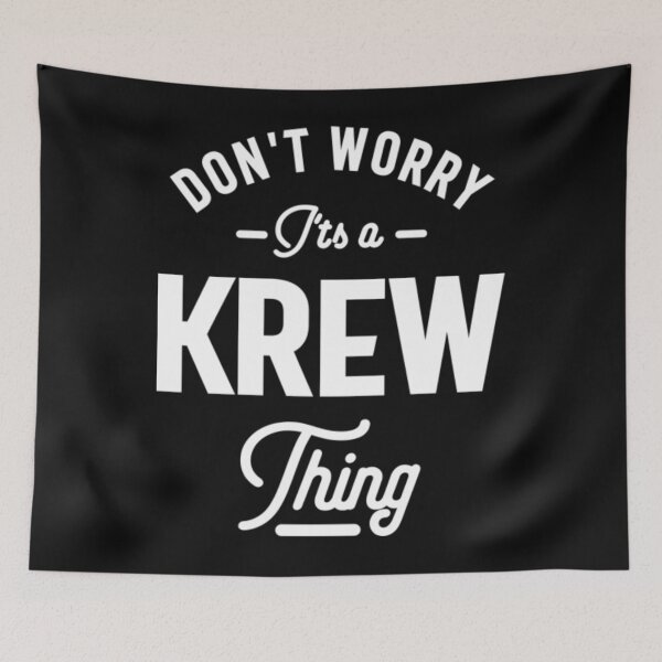 Item preview, Krew T-ShirtKrew Personalized Name Birthday Gift  designed and sold by TheKrewShop.