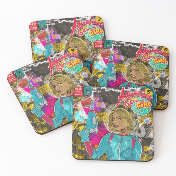 Item preview, Adventures of the Atomic Girl designed and sold by Christina Rick.