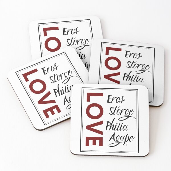 Item preview,  Four Types Of Love  designed and sold by DiverseMerch.