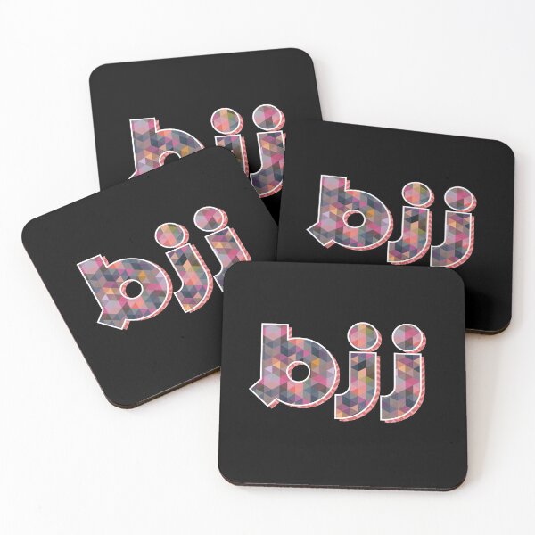 Item preview, BJJ - Geometric Letters designed and sold by Eye on the Blueline.