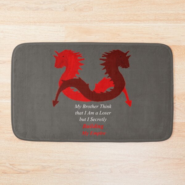 Item preview, My Brother Think (Two Red Sea Serpents) N1 designed and sold by SelfUpgrade.
