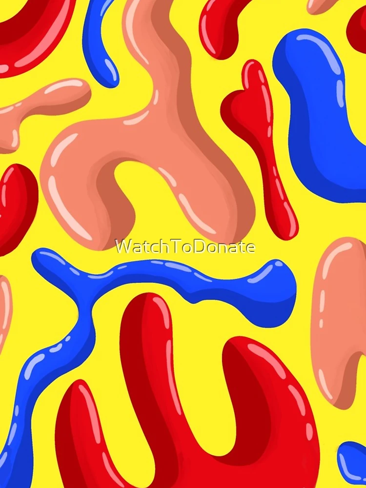 Thumbnail 5 of 5, iPhone Case, Abstract Sticker designed and sold by WatchToDonate.