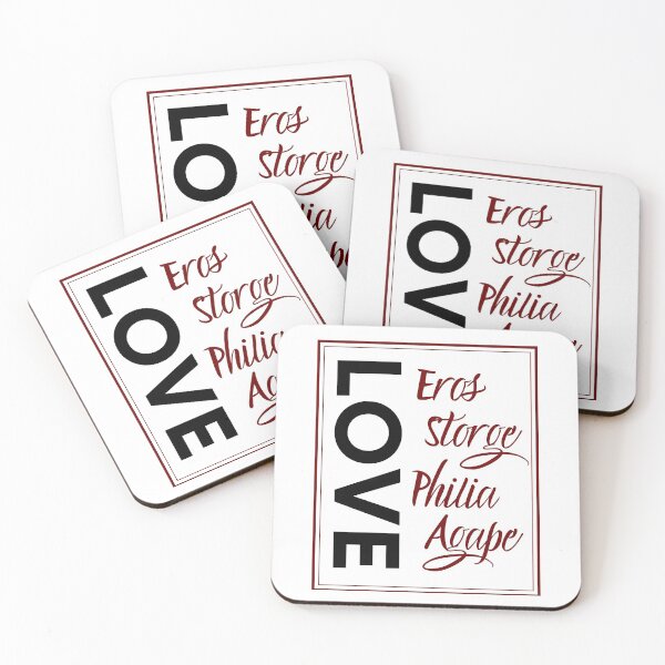 Item preview,  Four Types Of Love  designed and sold by DiverseMerch.