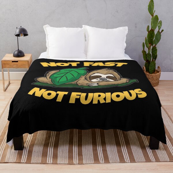 Item preview, Sleeping Sloth Not Fast Not Furious designed and sold by Moonpie90.