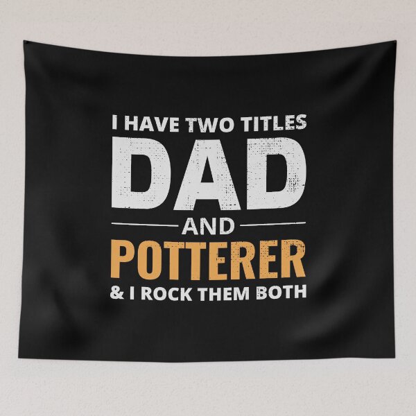 Item preview, Pottery Ceramics Artist Potter Dad Fathers Day designed and sold by CuteDesigns1.
