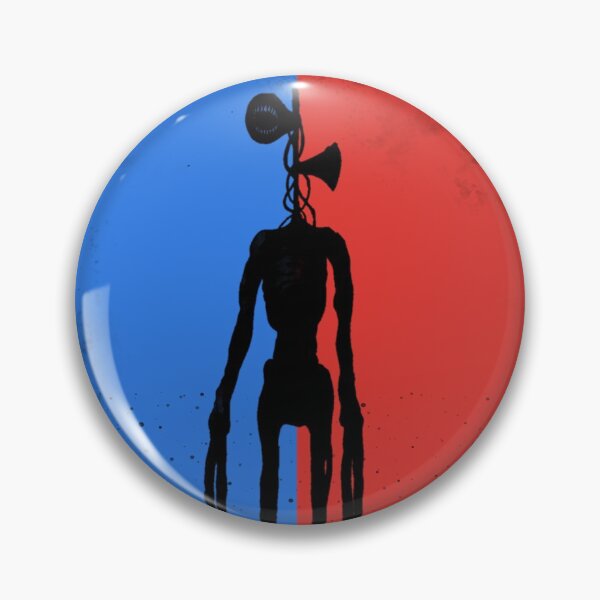 Item preview, Siren head red blue designed and sold by Nishad4.