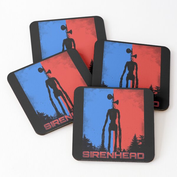 Item preview, Siren head red blue designed and sold by Nishad4.