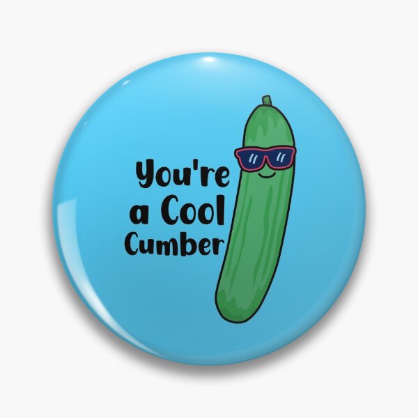 Item preview, You're a Cool Cumber - Funny Cucumber designed and sold by keeleypost.