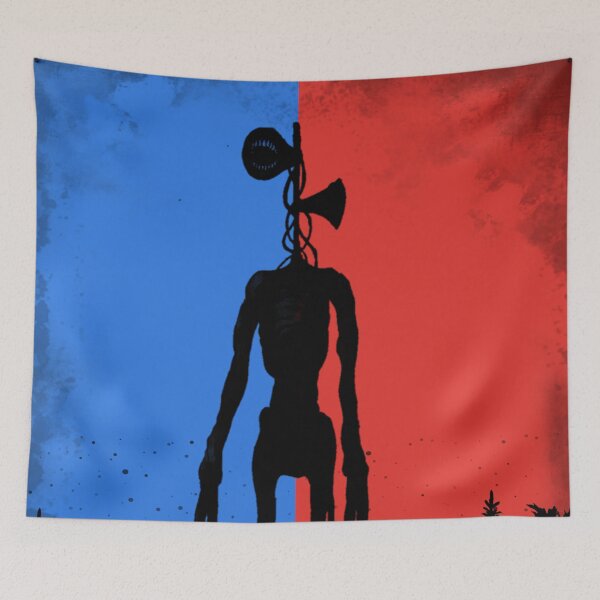Item preview, Siren head red blue designed and sold by Nishad4.