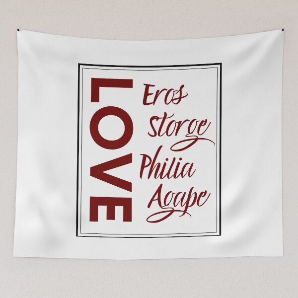 Item preview,  Four Types Of Love  designed and sold by DiverseMerch.