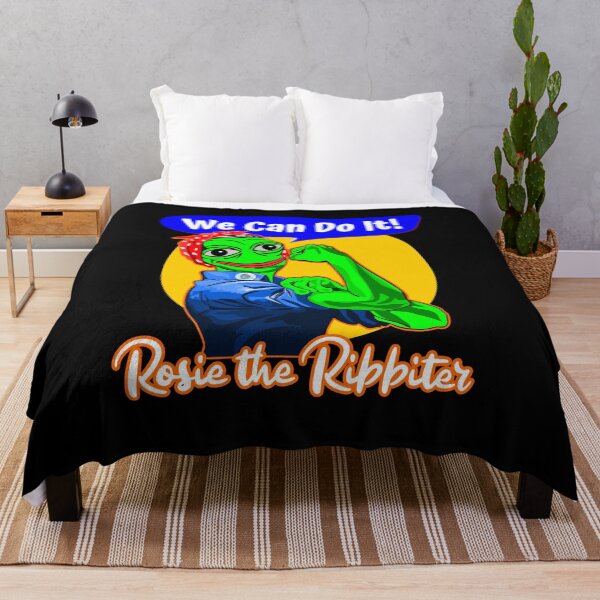 Item preview, I can do this, Rosie the Ribbiter funny green frog pun designed and sold by Scott C. L. Hollingsworth.
