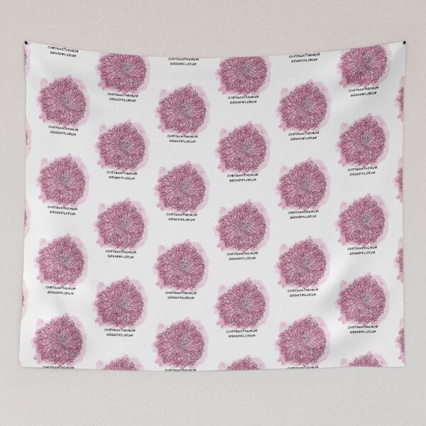 Item preview, Pink chrysanthemum designed and sold by DanseDesNuances.
