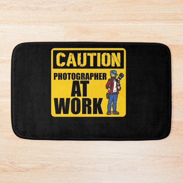 Item preview, Caution Photographer At Work designed and sold by Moonpie90.