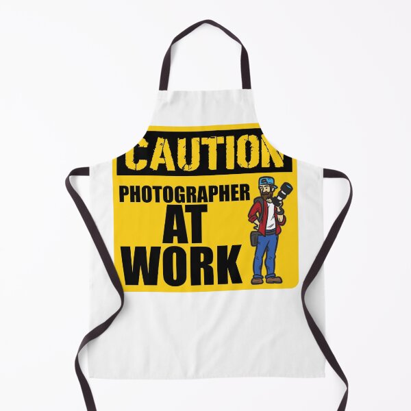 Item preview, Caution Photographer At Work designed and sold by Moonpie90.