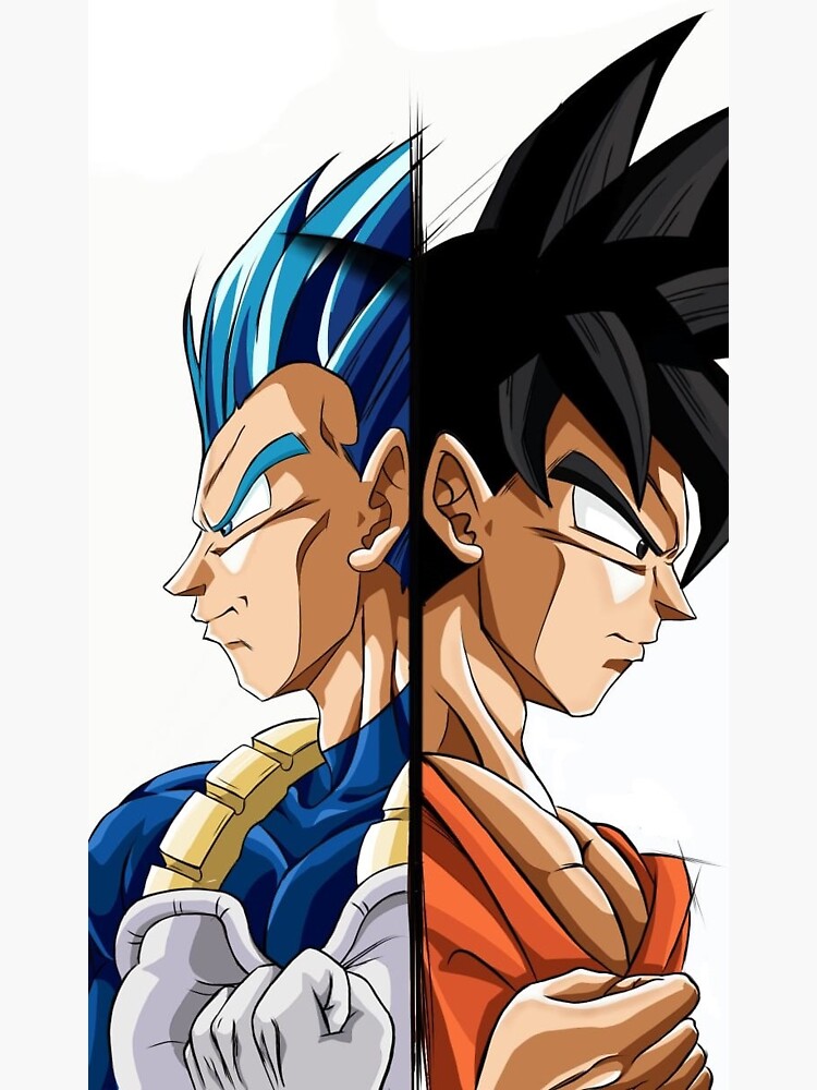 son goku and vegeta (dragon ball and 2 more) drawn by sarulart