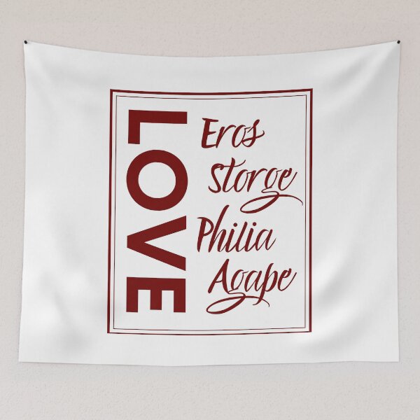 Item preview,  Four Types Of Love  designed and sold by DiverseMerch.