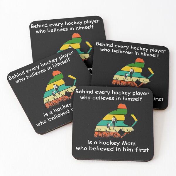 Item preview, Behind Every Hockey Player Is His Hockey Mom designed and sold by Sticker-Tee.