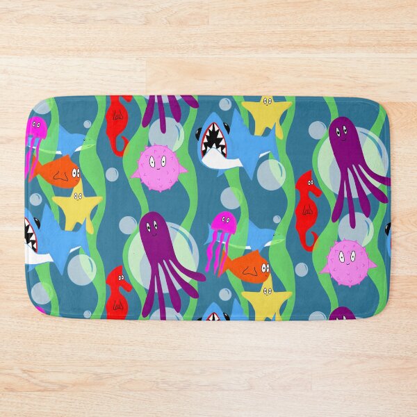 Item preview, Sea Life pattern designed and sold by Quick Brown Fox Canada.