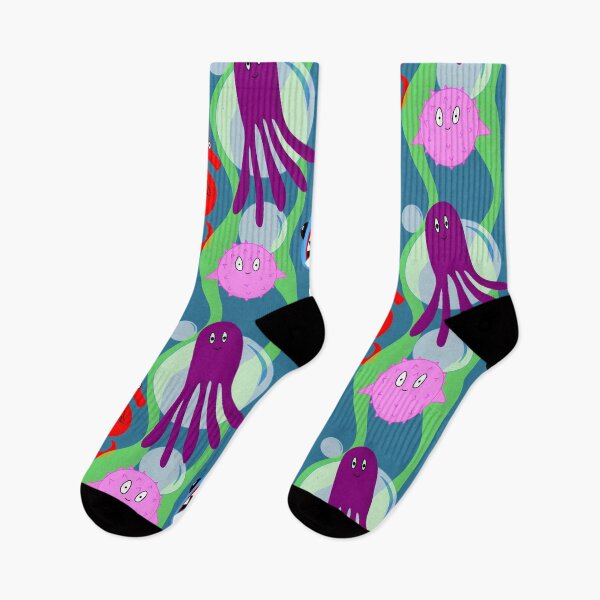 Item preview, Sea Life pattern designed and sold by Quick Brown Fox Canada.