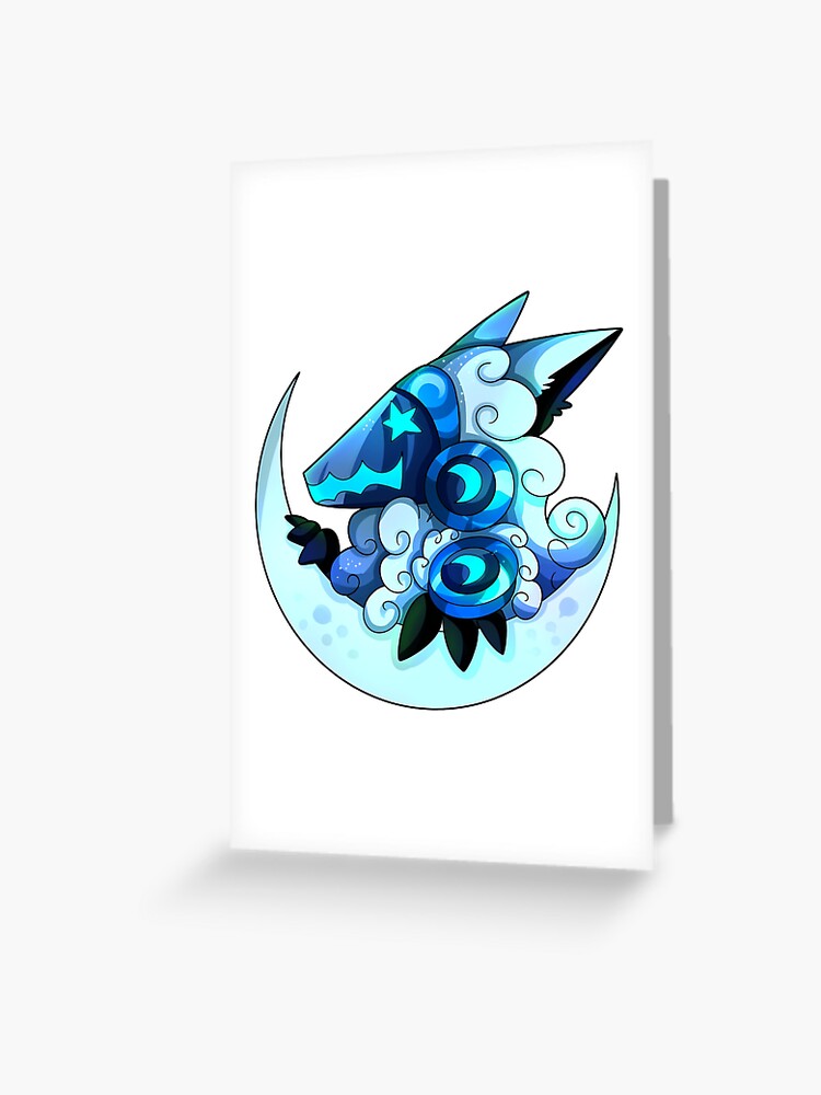 Protogen Mask | Greeting Card