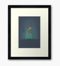 Pac-Man Ghost Framed Print